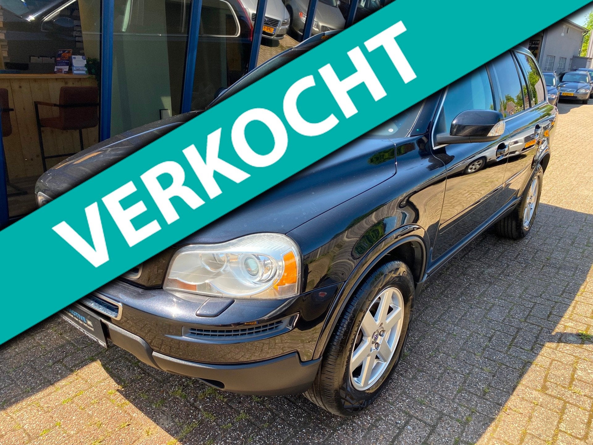 Volvo XC90 3.2 Summum 7 PERSOONS / LEER / NAVI, 238 pk, Gebruikt, Zwart, 7 stoelen