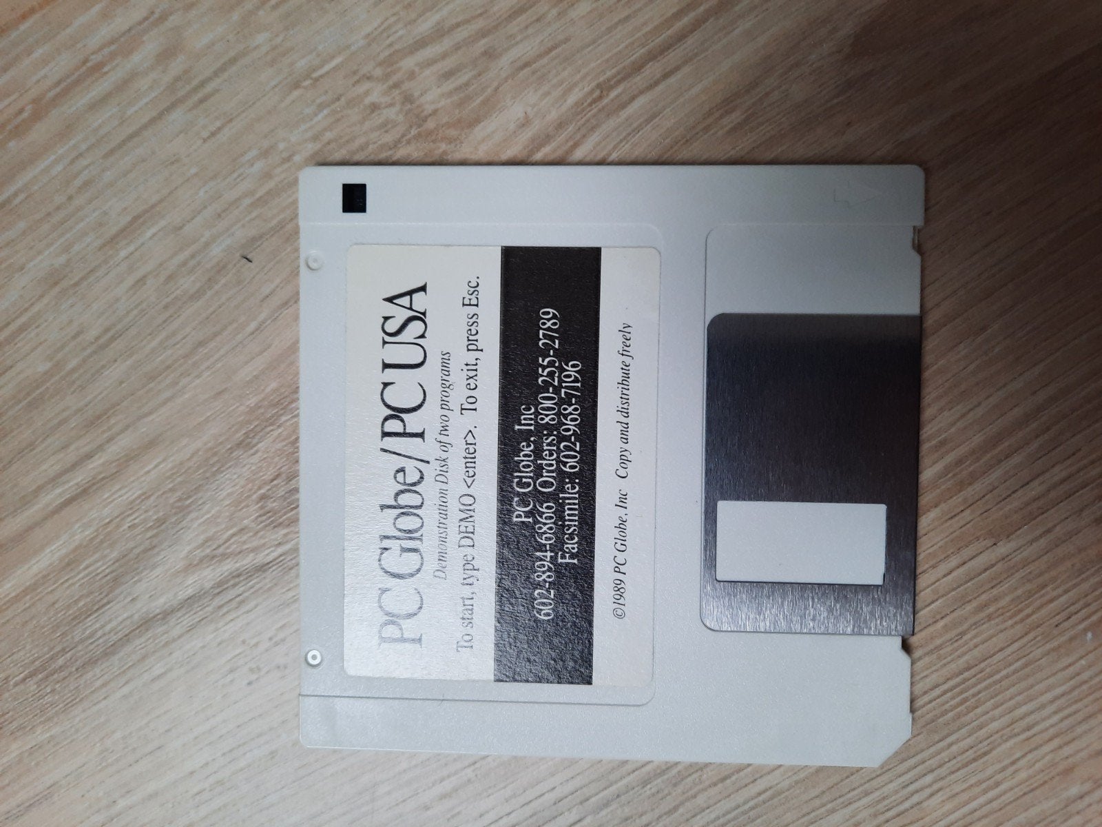 Floppy PC Globe/PC USA, Computers en Software, Vintage Computers, Ophalen of Verzenden