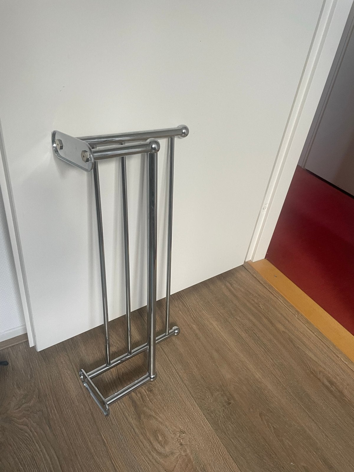 Gispen kapstok - Verchroomd metaal, Huis en Inrichting, Ophalen of Verzenden, Gebruikt, Metaal, Wandkapstok