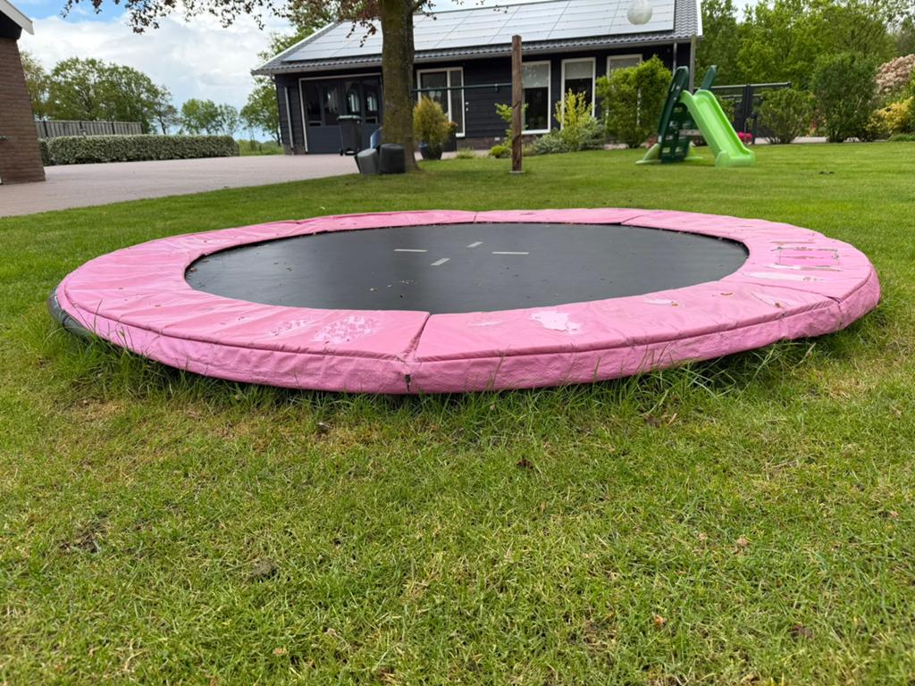 Trampoline Game on Sport 2,44m, Ophalen, Gebruikt