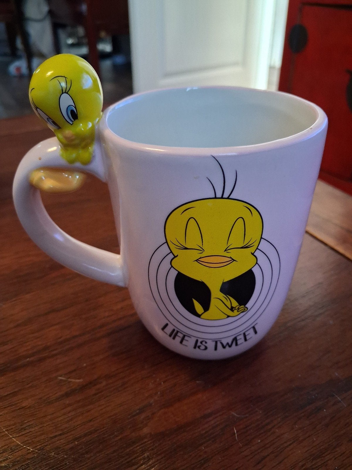 tweety mok, Ophalen of Verzenden, Winnie de Poeh of vrienden, Zo goed als nieuw, Servies