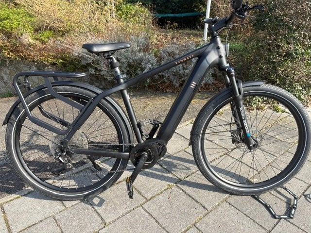 Tenways AGO X Midnight Black L 2024, Fietsen en Brommers, Zo goed als nieuw, 47 tot 51 cm, 50 km per accu of meer, Ophalen
