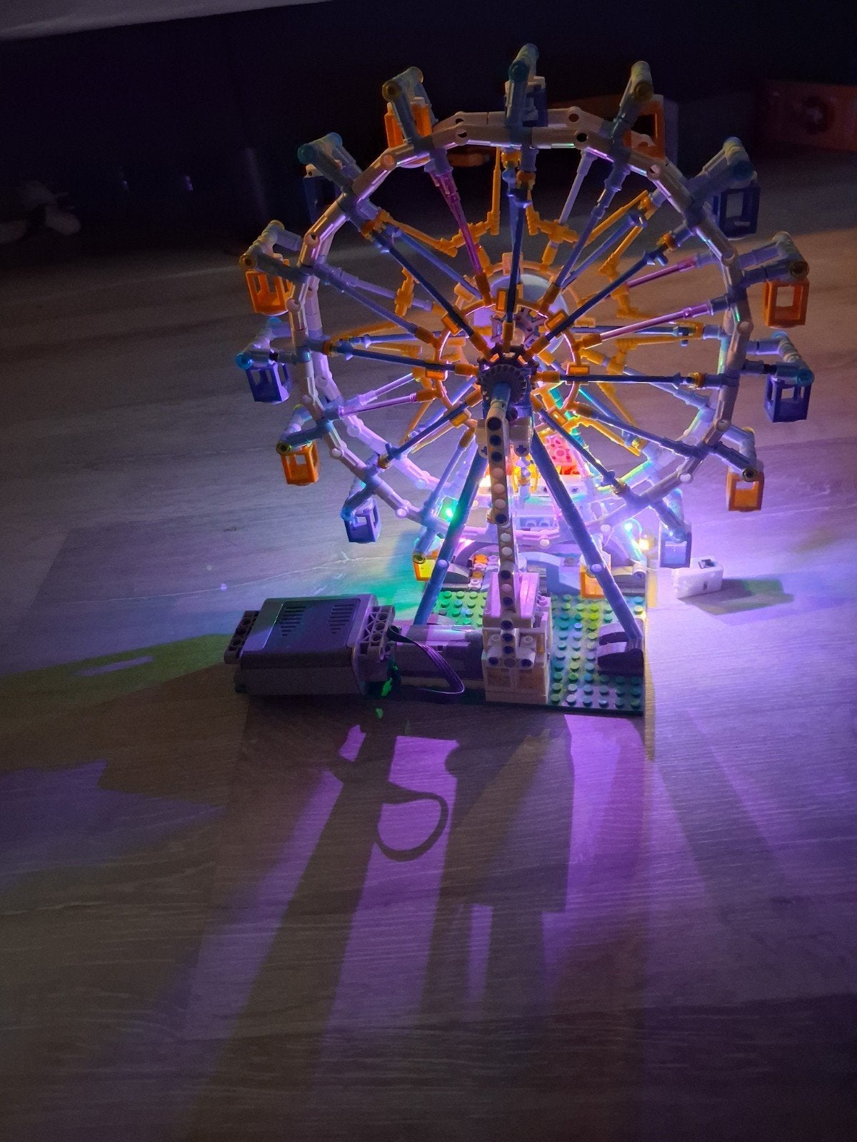 Lego Reuzenrad met verlichting, Ophalen, Gebruikt