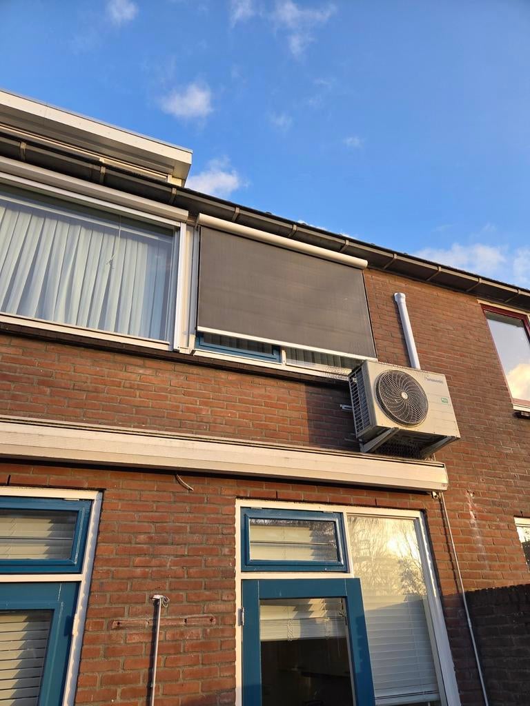 Zonnescreen kleur grijs, Doe-het-zelf en Verbouw, Rolluiken, Gebruikt, Ophalen of Verzenden