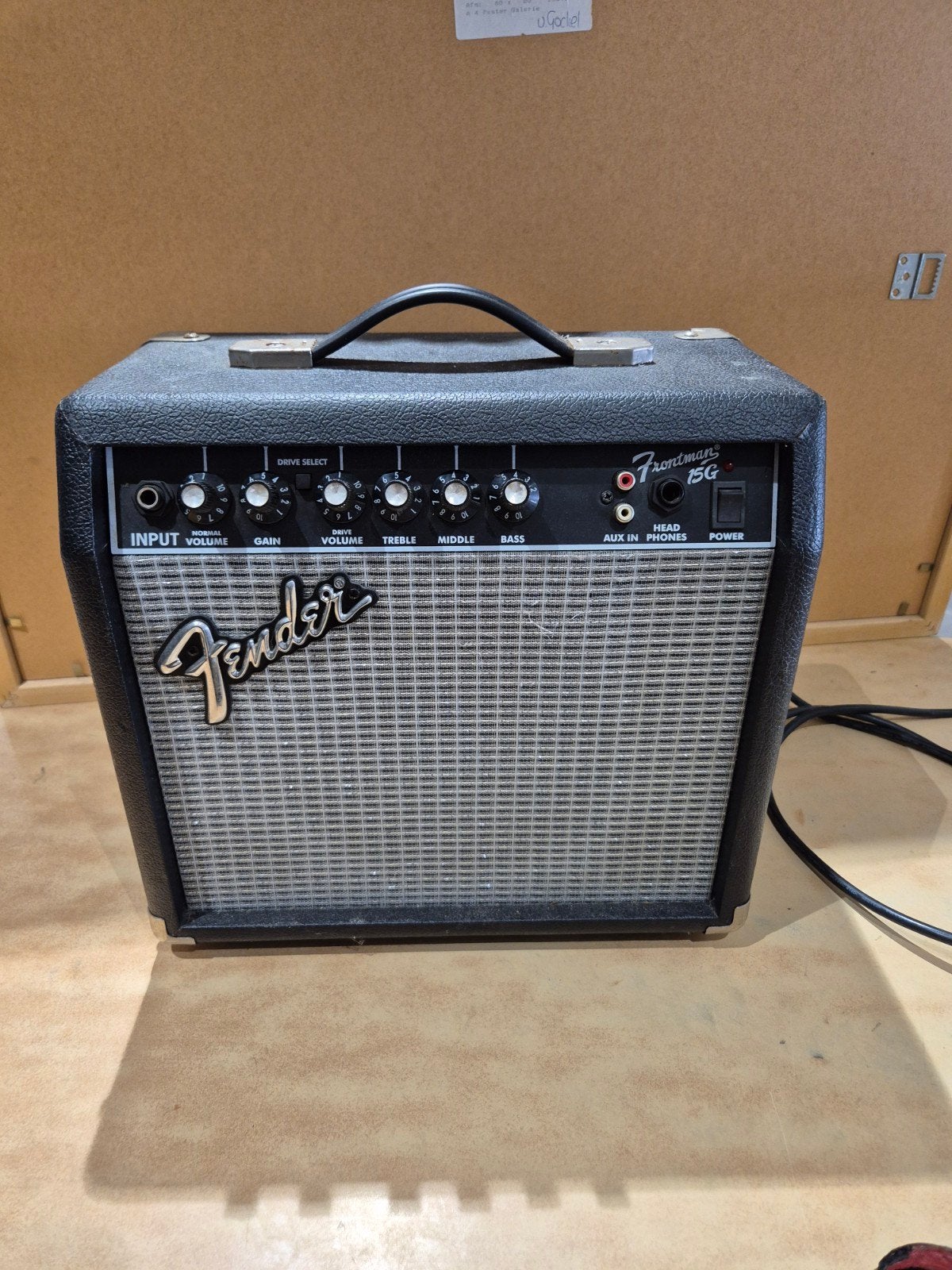 fender frontman 15G gitaarversterker, Minder dan 50 watt, Onbekend, Ophalen of Verzenden, Onbekend
