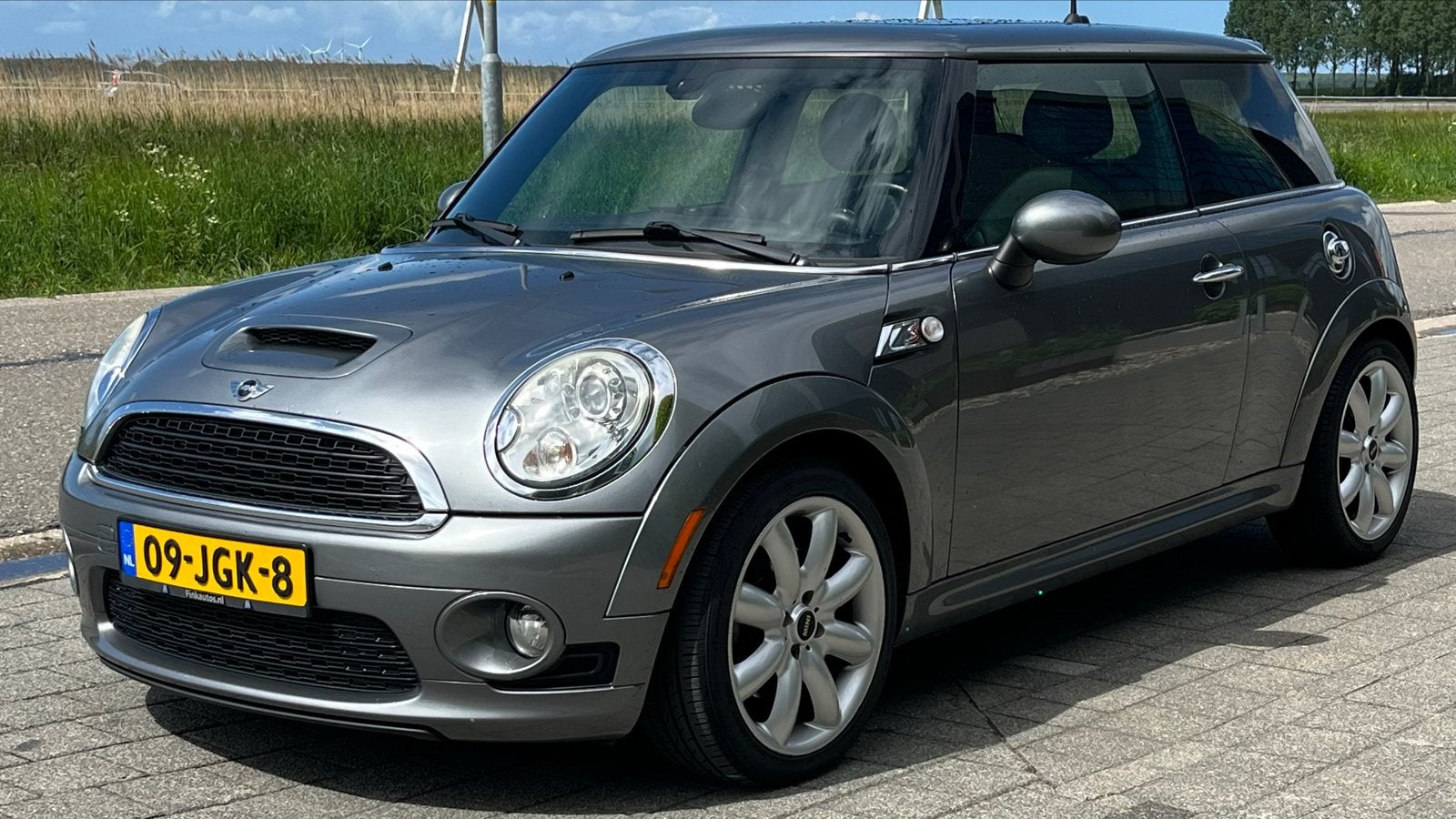 Mini 1.6 16V Cooper S AUT 2009 Grijs Full Option Lage kms, Auto's, Mini, 4 cilinders, 4 stoelen, Particulier, 174 pk