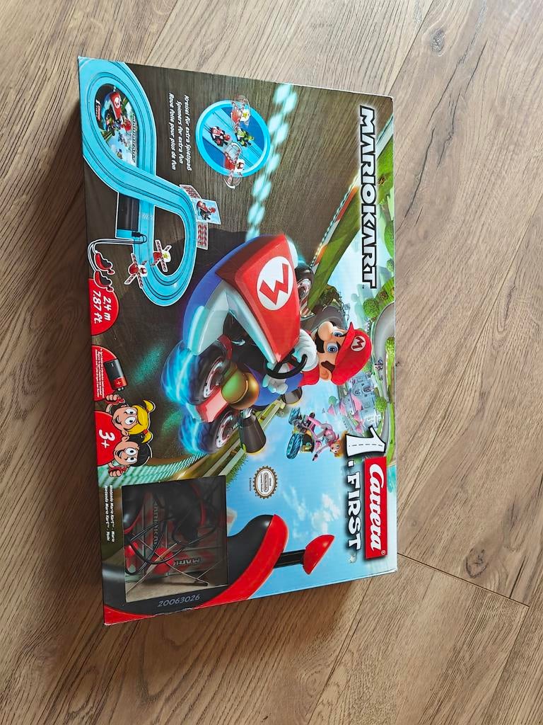 Mario racebaan 1x in elkaar gezet, Ophalen, Zo goed als nieuw, Elektrisch, Overige merken