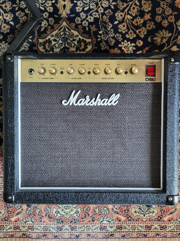 Marshall DSL5 CR 5 watt buizencombo, Ophalen, Zo goed als nieuw, Gitaar, Minder dan 50 watt