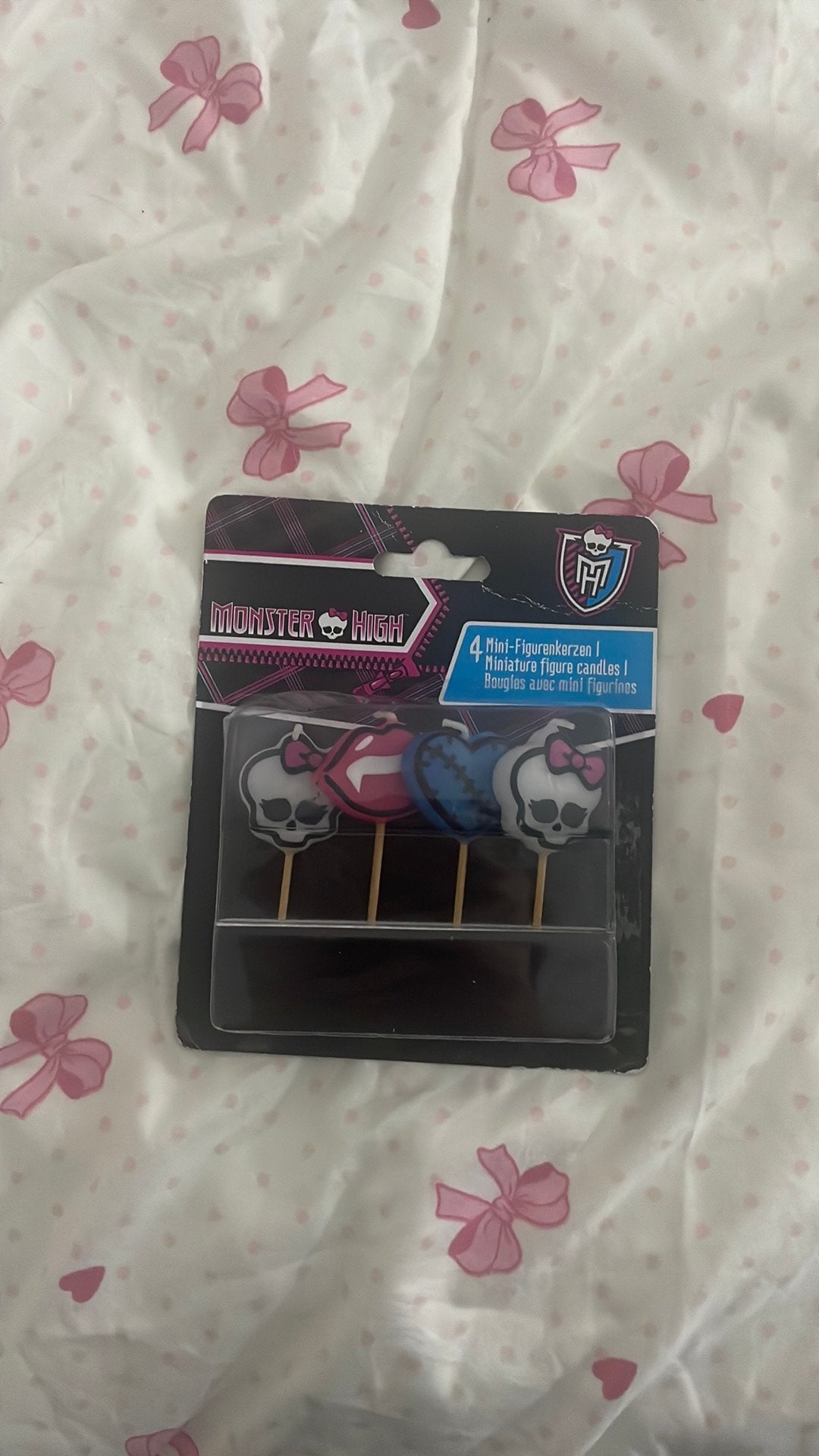 Monster high kaarsjes, Ophalen of Verzenden, Zo goed als nieuw