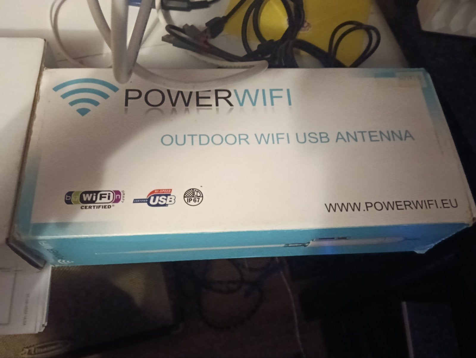 PowerWiFi Outdoor WiFi USB Antenne - Nieuw in doos, Ophalen of Verzenden, Zo goed als nieuw, Antenne