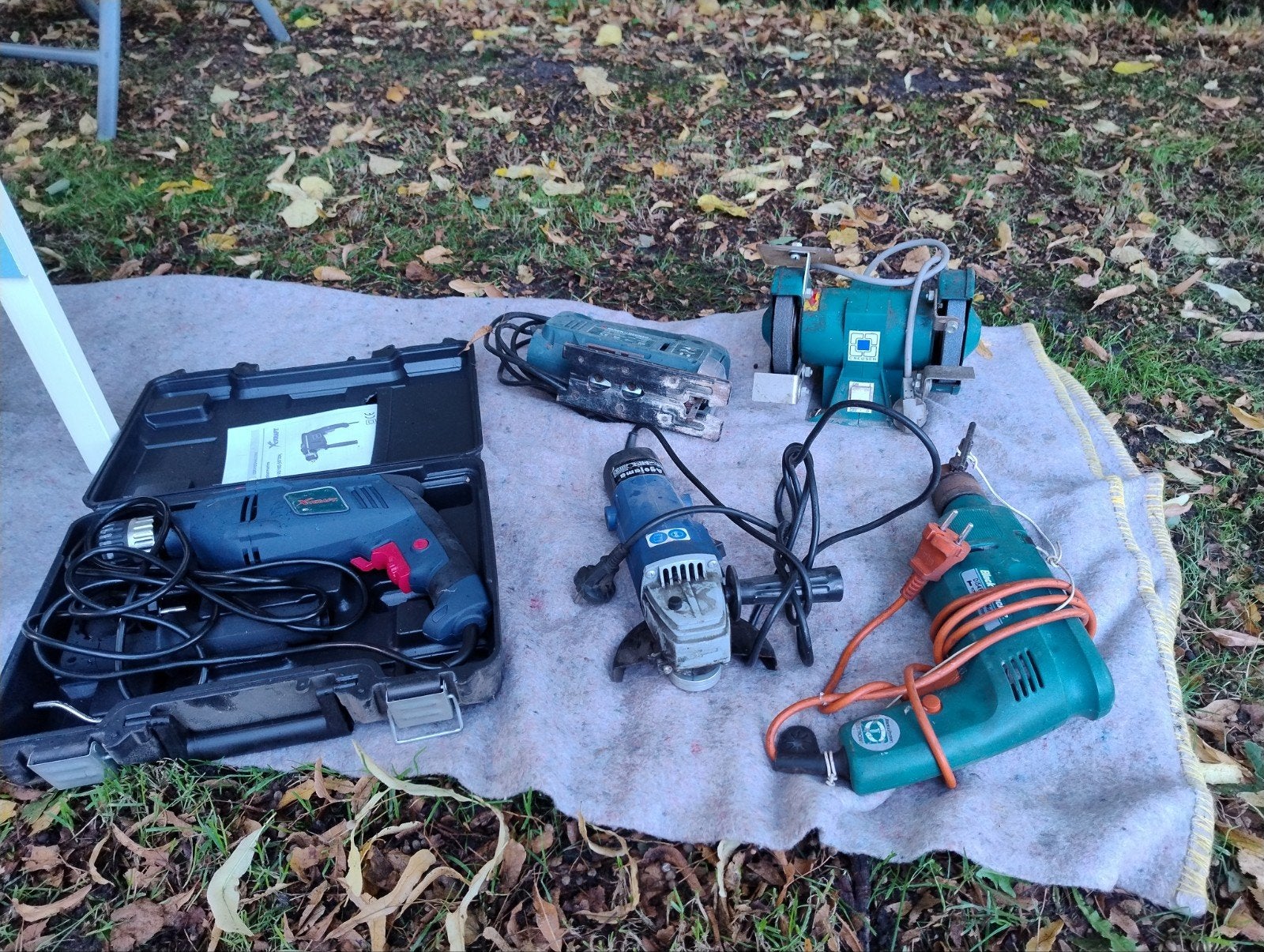 Diverse elektrische gereedschappen: boormachines, slijper, Overige typen, Ophalen of Verzenden, Variabele snelheid, Gebruikt
