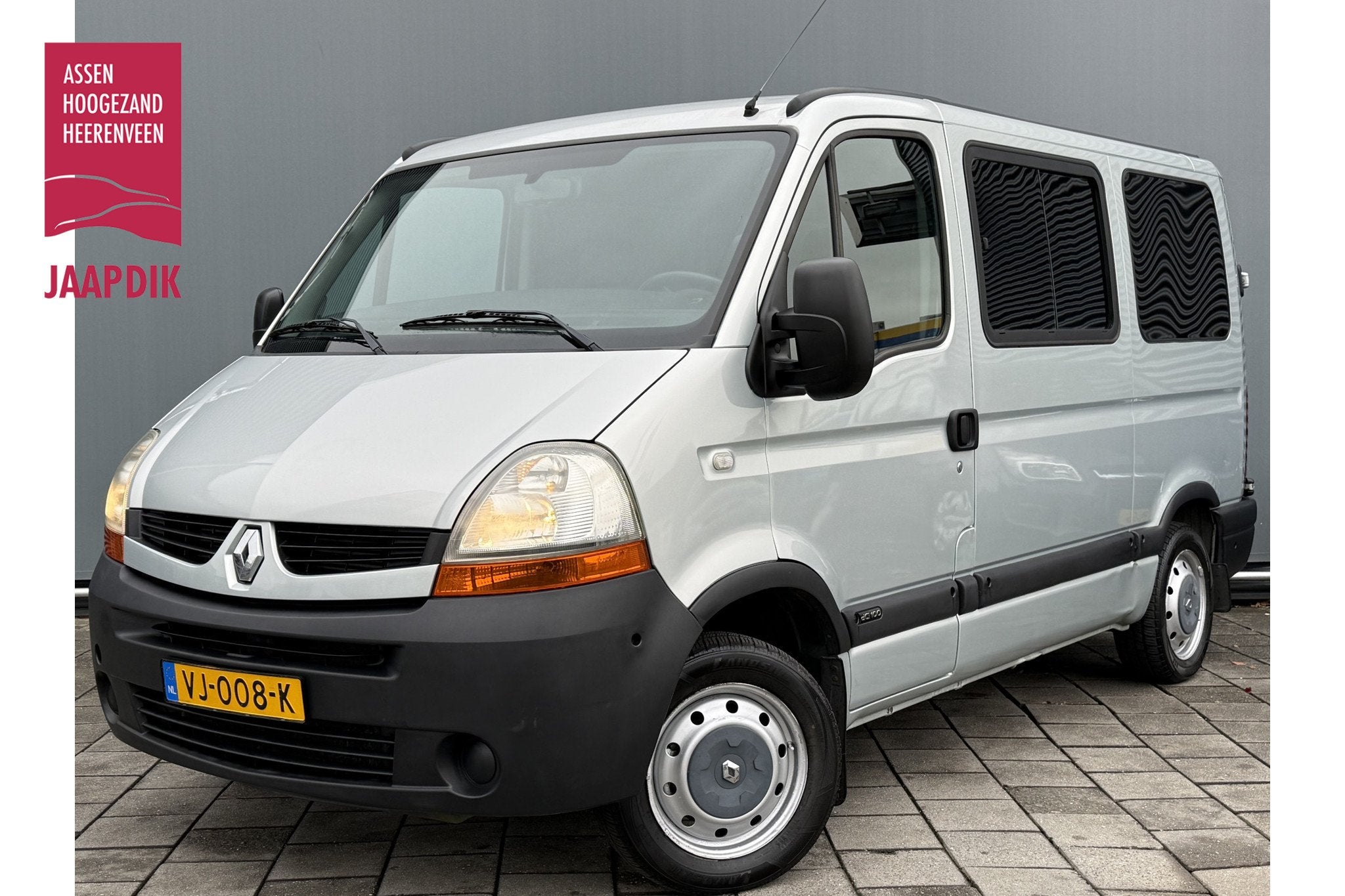 Renault Master BWJ 2008 | T28 2.5 dCi 115PK L1H1 AUTOMAAT |, Stof, Gebruikt, 4 stoelen, 116 pk