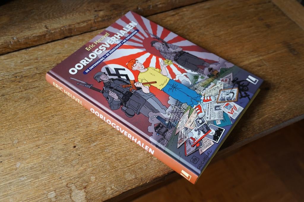 OORLOGSVERHALEN, Eric Heuvel, graphic novel, HC, nieuwstaat, Boeken, Meerdere stripboeken, Ophalen of Verzenden, Zo goed als nieuw