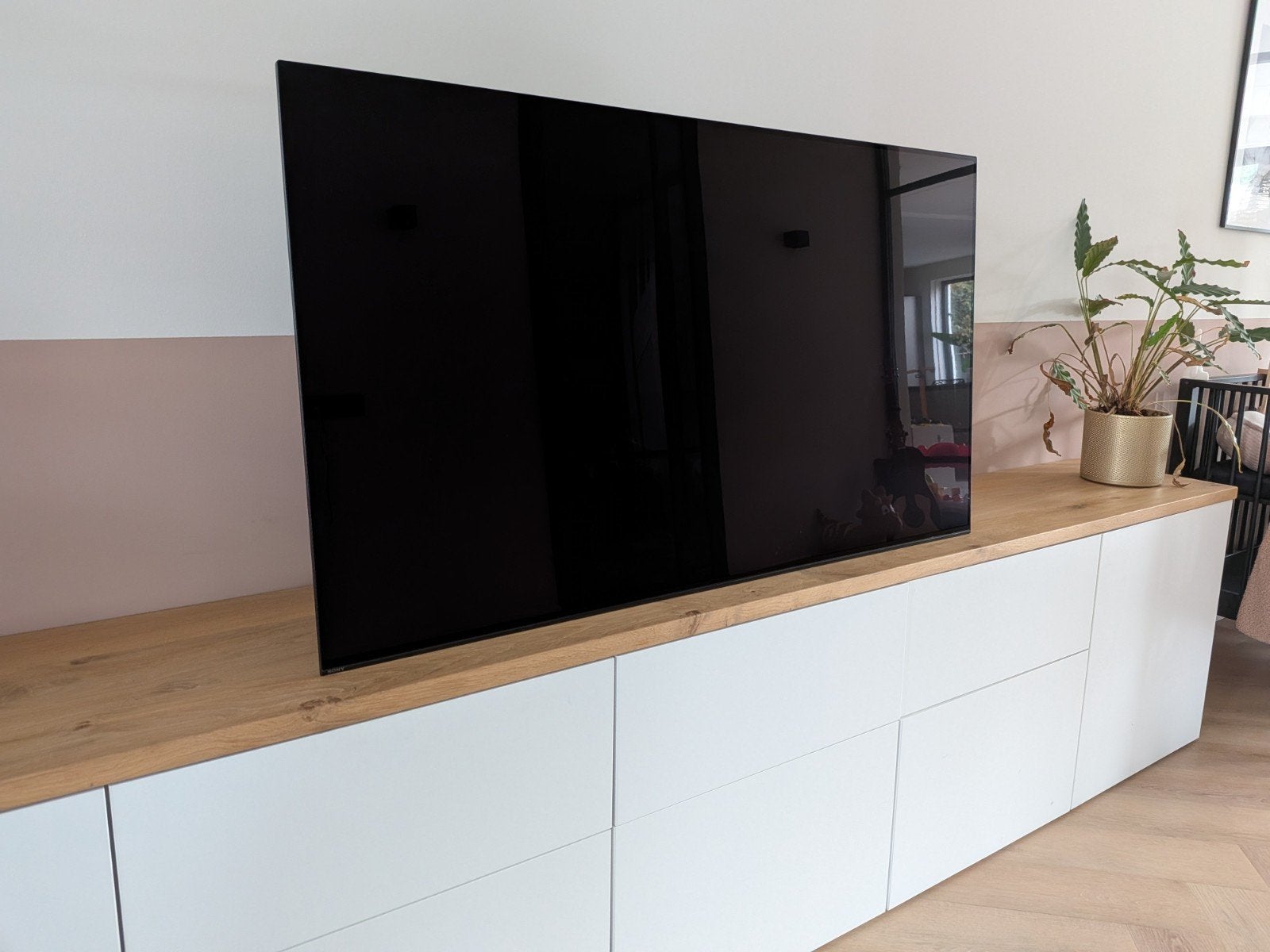 Sony KD A1 55" OLED TV + Google TV Streamer 4K HDR, Audio, Tv en Foto, Televisies, Ophalen, OLED, Zo goed als nieuw, 100 Hz