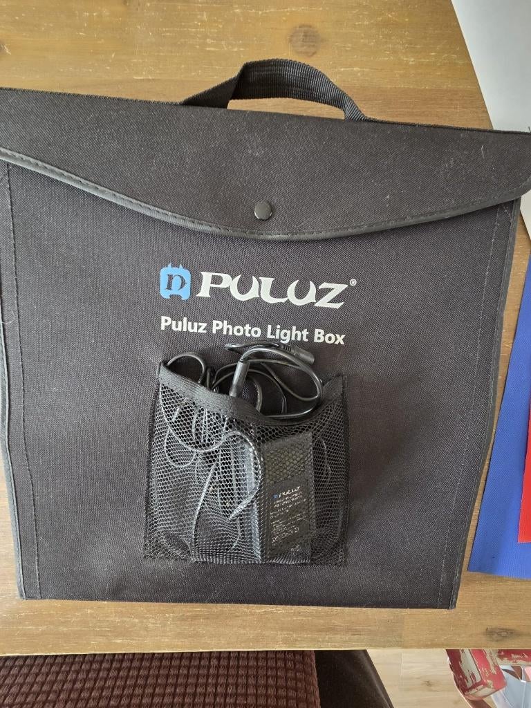 Photo Light Box (draagbaar) met verschillende achtergronden, Ophalen of Verzenden, Zo goed als nieuw