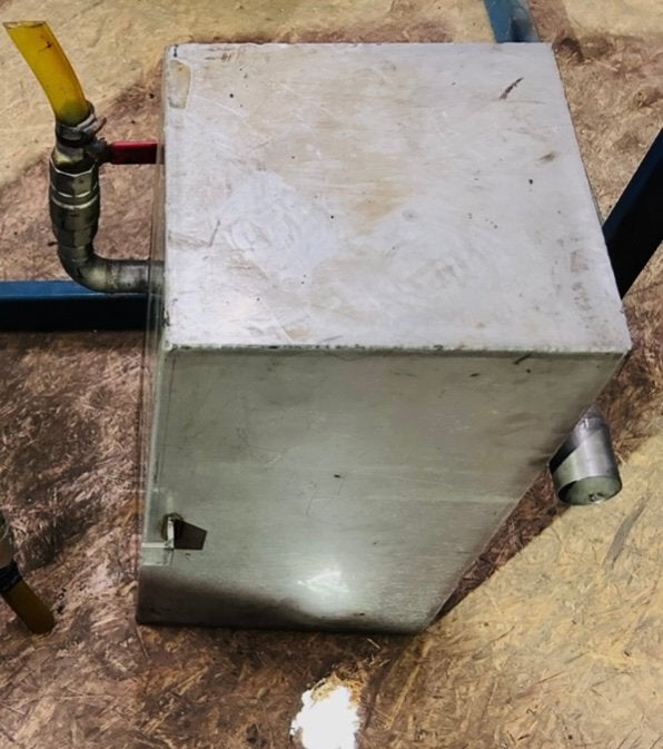 rvs brandstof tank, Ophalen, Gebruikt, Motor en Techniek, Motorboot