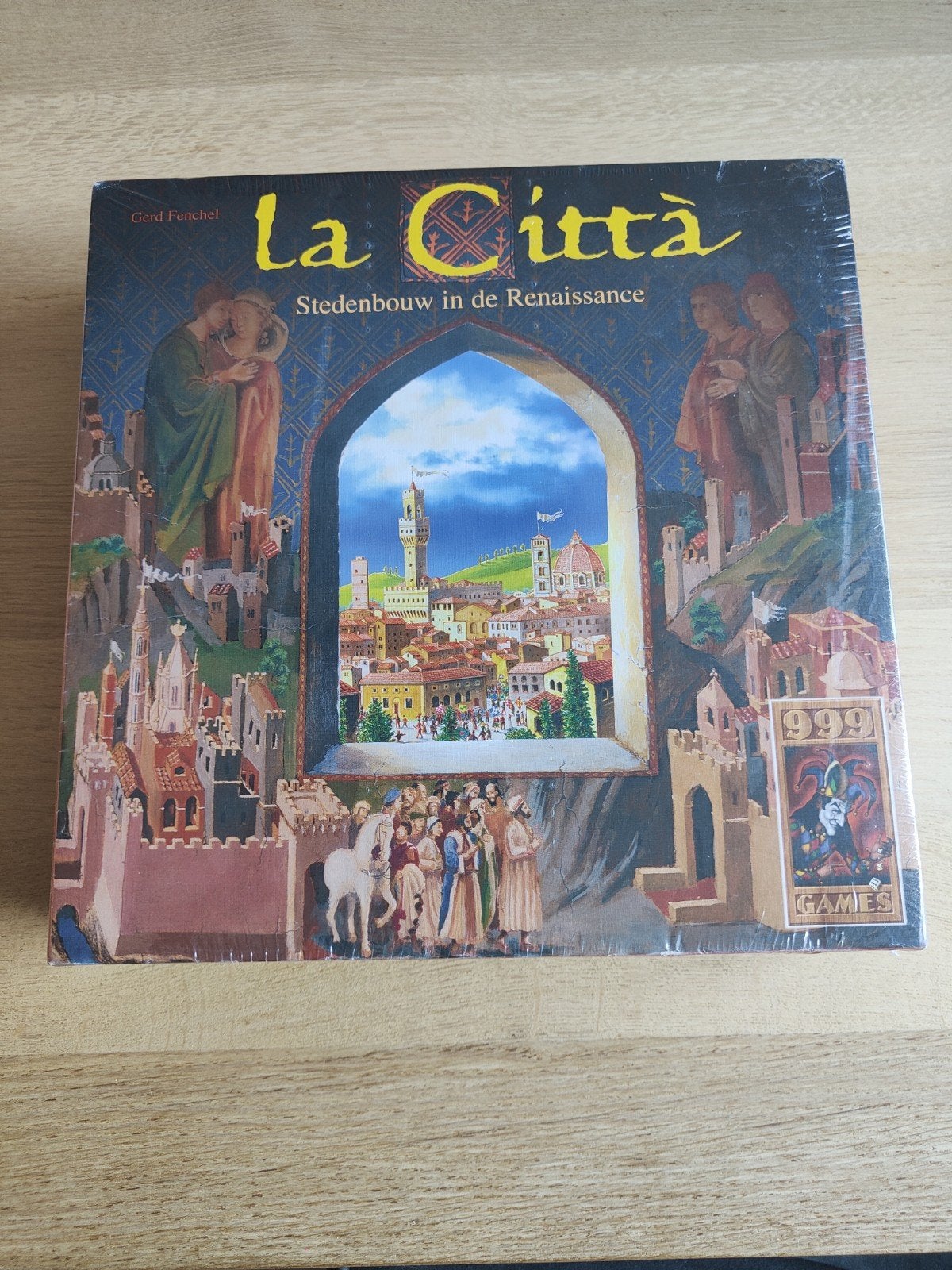 La Città - Stedenbouw in de Renaissance (Nieuw in plastic), Drie of vier spelers, Ophalen of Verzenden, Nieuw, 999 Games