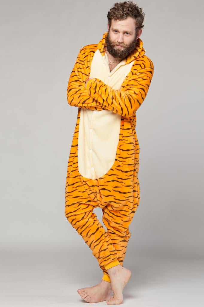 Teigetje Onesie S-M Tijgertje Oranje Tijger Pyjama Huispak, Kleding | Heren, Carnavalskleding en Feestkleding, Nieuw, Kleding