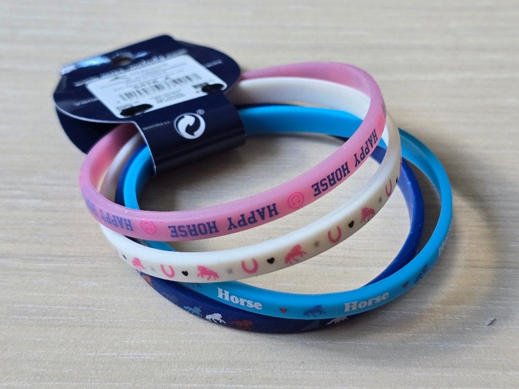 Nieuwe set van vier paarden armbandjes van Miss Melody, Nieuw, Miss Melody, Meerkleurig, Sieraden