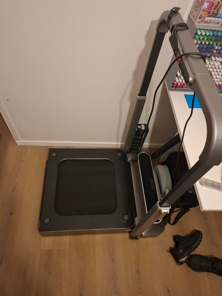 Inklapbare Loopband - Compact & Snel (tot 12km/u), Ophalen, Gebruikt, Metaal, Loopband