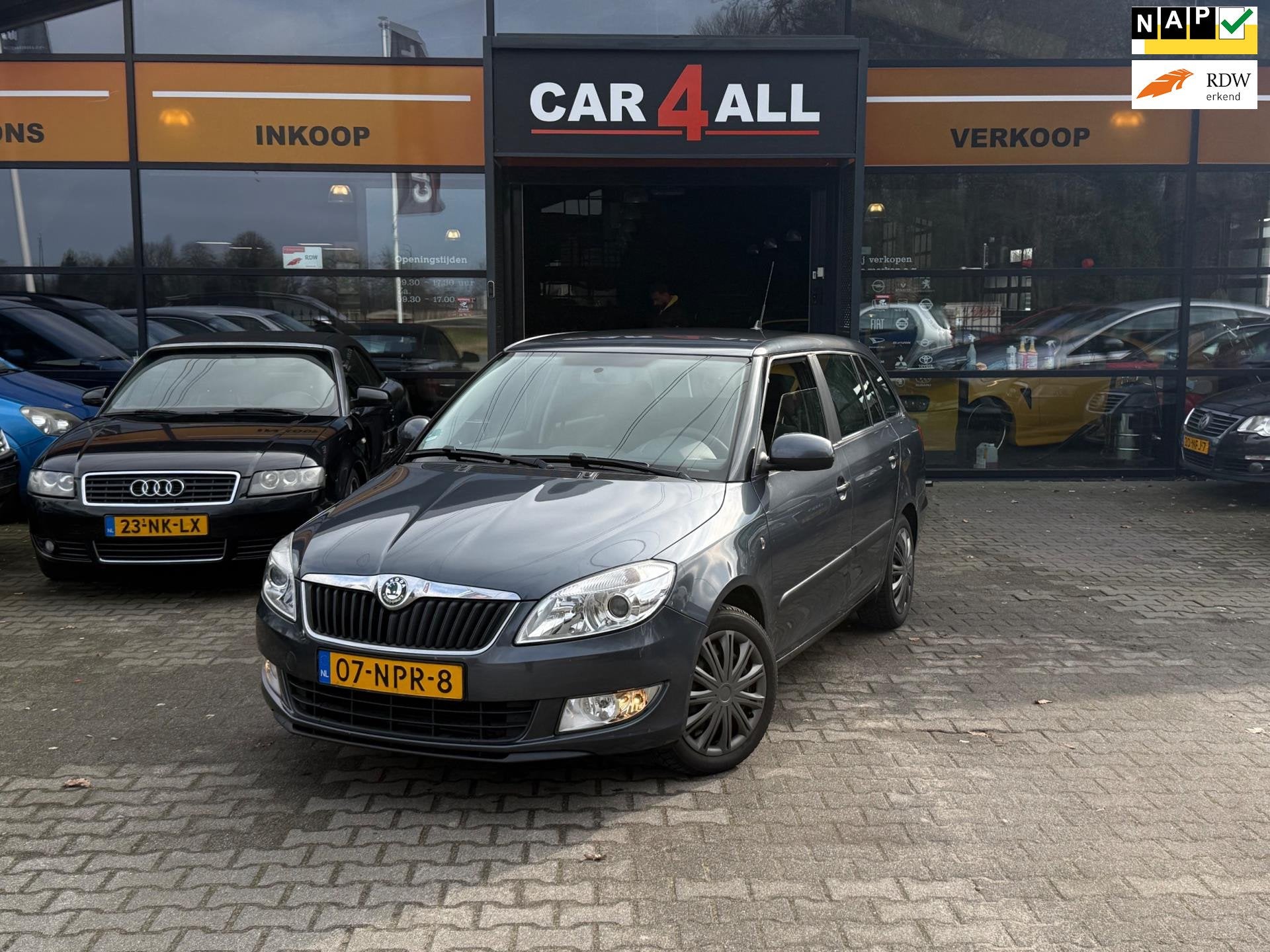 Skoda Fabia Combi 1.2 TDI Greenline CARPLAY/AIRCO/CRUISE/APK, Auto's, Skoda, Voorwielaandrijving, Euro 5, Zwart, 1199 cc