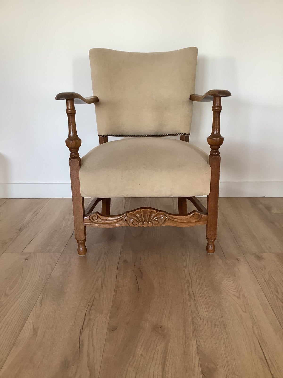 Vintage salonfauteuil, Ophalen