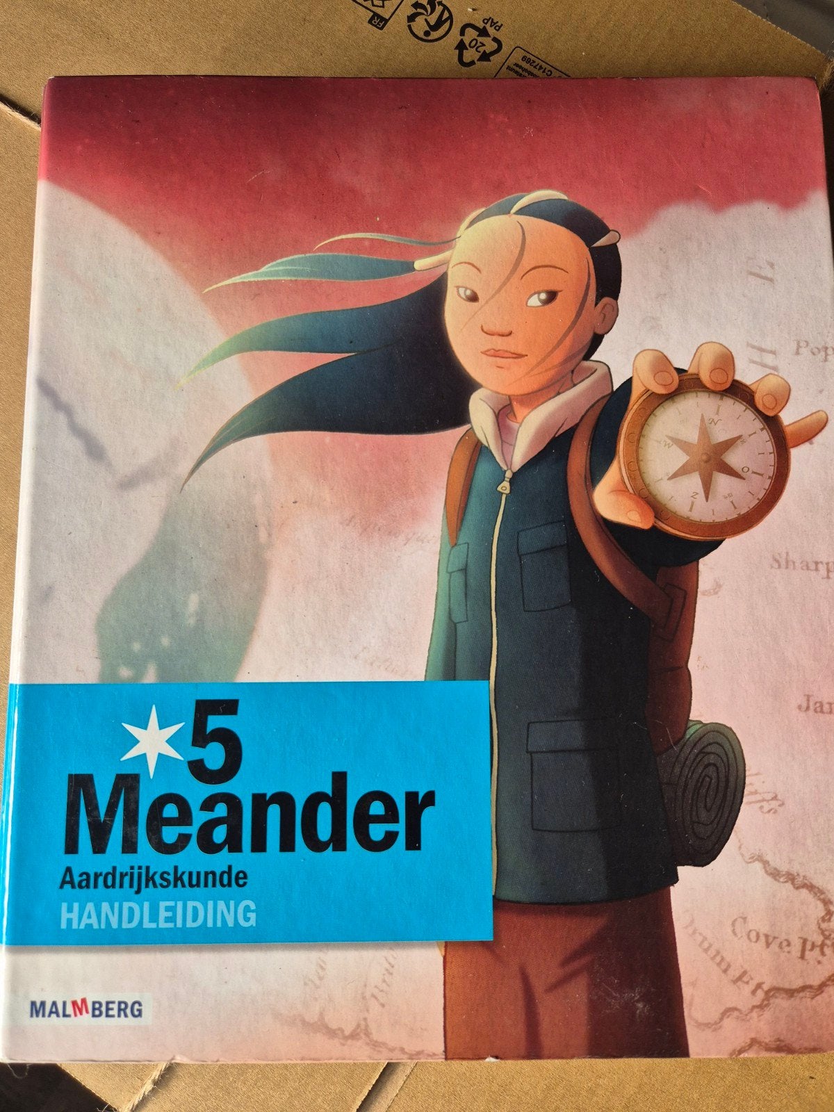Meander 5 Aardrijkskunde Handleiding Malmberg, Boeken, Malmberg, Ophalen of Verzenden, Zo goed als nieuw, MBO