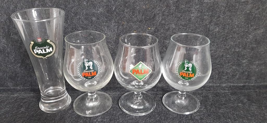 Palm bierglazen, Verzamelen, Biermerken, Ophalen of Verzenden, Zo goed als nieuw, Glas of Glazen, Palm