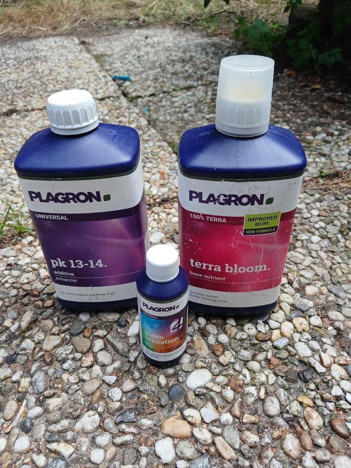 Plagron voeding set (PK 13-14, Terra Bloom, Green Sensation), Ophalen of Verzenden