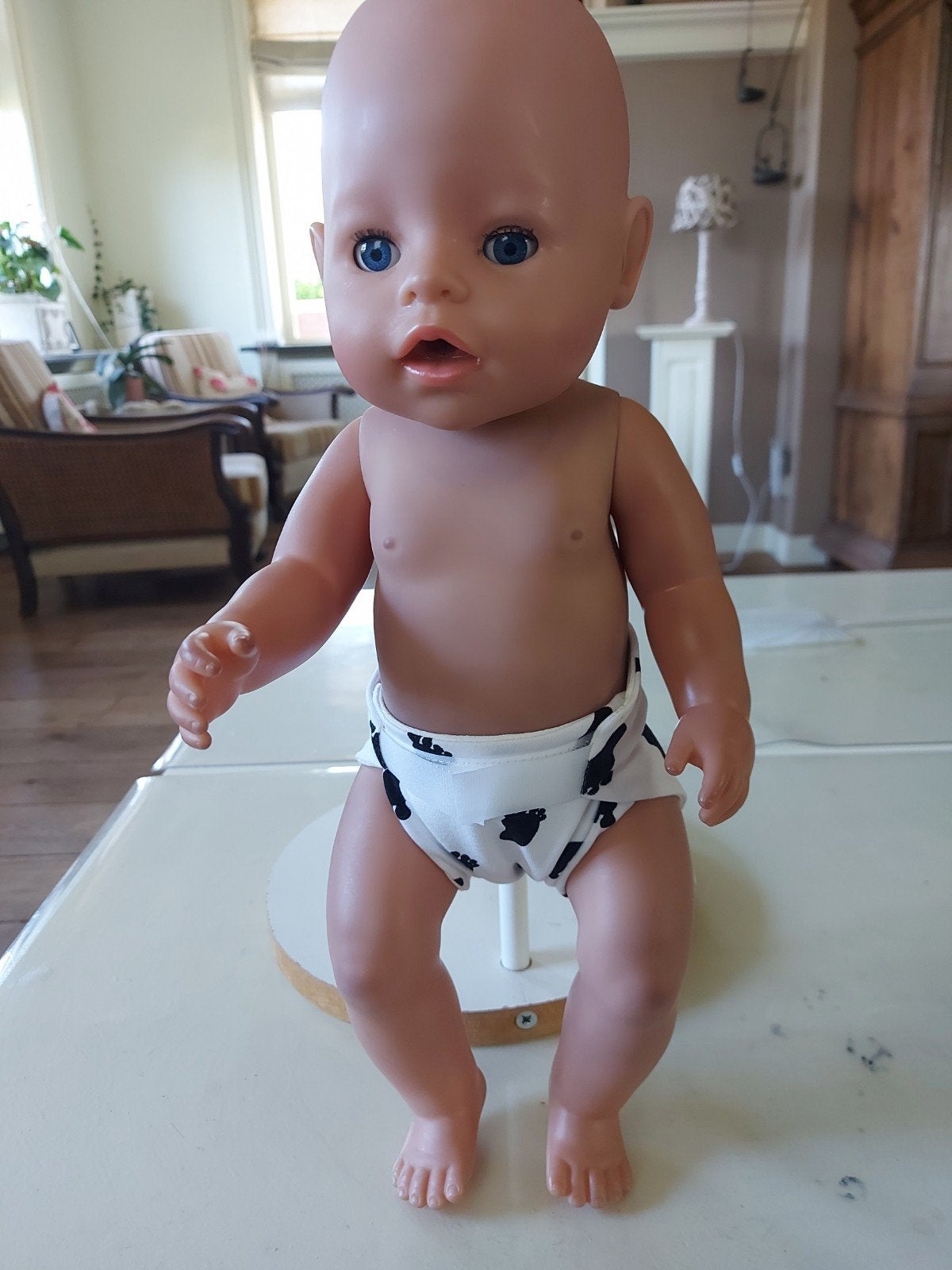 luier broekje voetjes baby born pop, Ophalen of Verzenden, Nieuw, Babypop