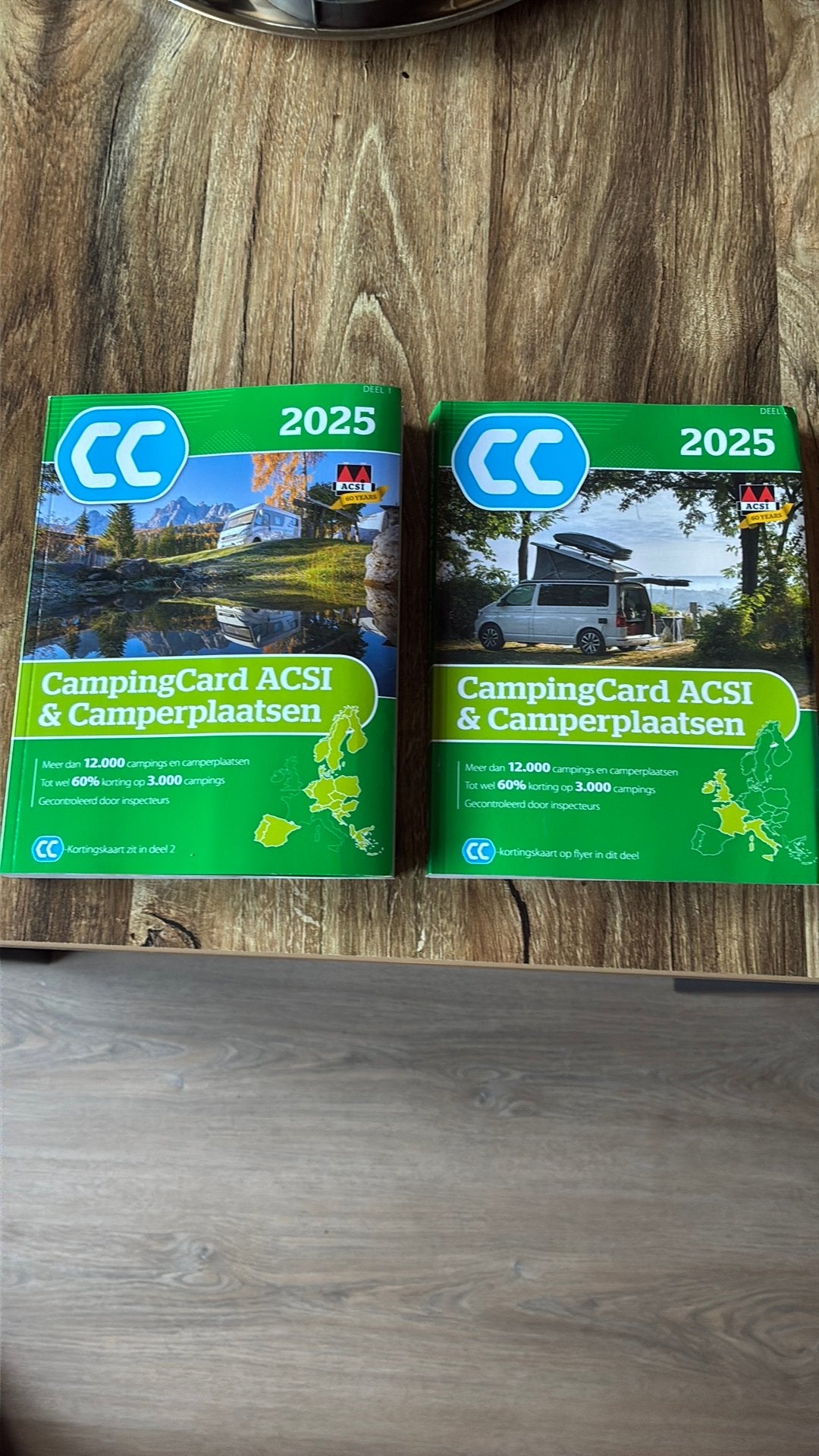 Acsi camping boeken, Ophalen of Verzenden, Nieuw