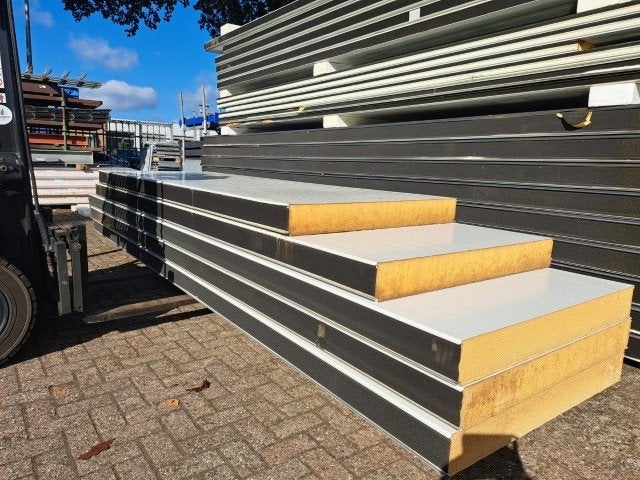 sandwichpaneel wandplaat pir 14 cm, wandpaneel, wand paneel, Tuin en Terras, Tuinhuizen, Ophalen, Overige typen, Nieuw, Minder dan 200 cm
