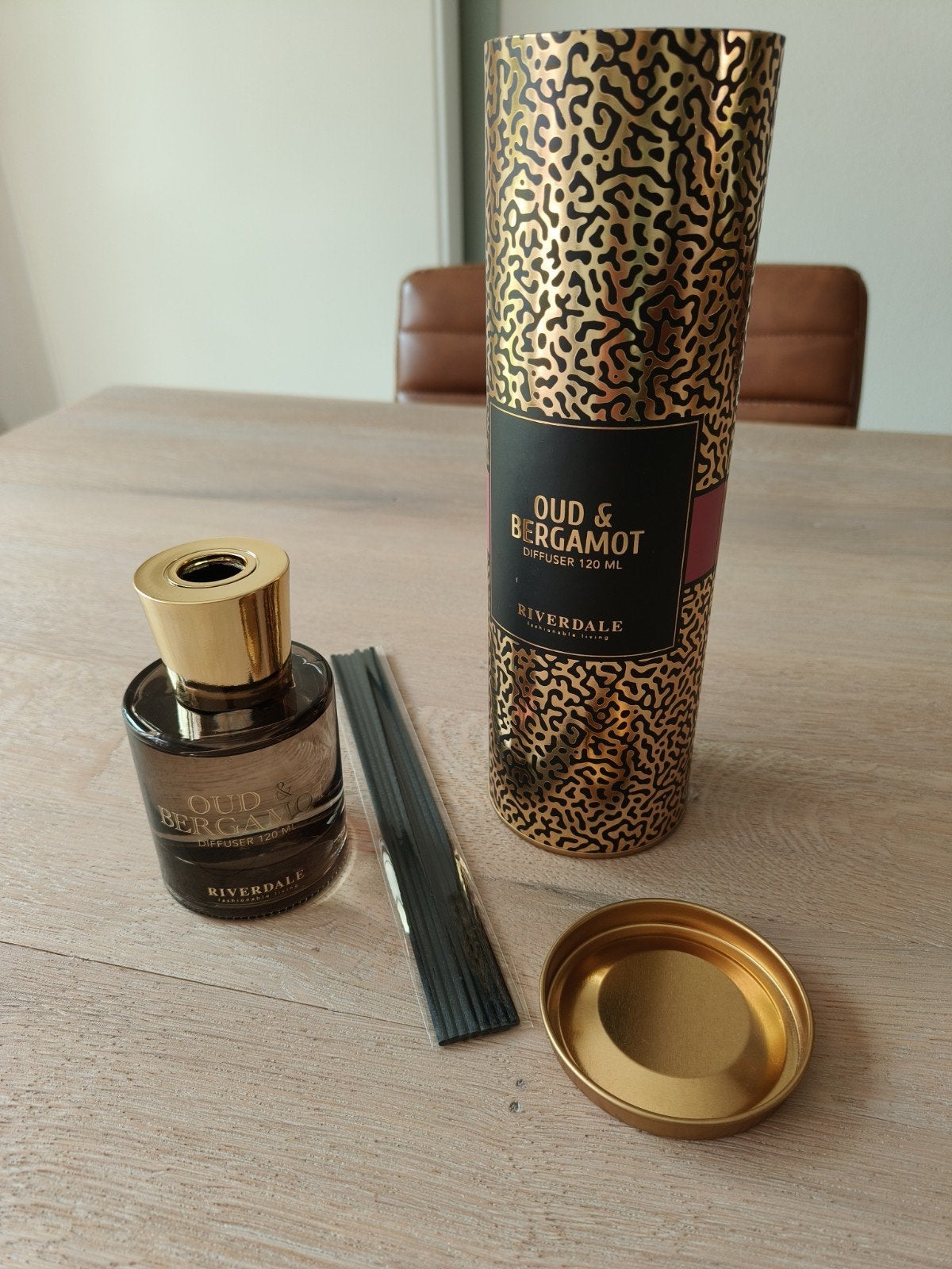 Riverdale Diffuser 120ml, Huis en Inrichting, Woonaccessoires | Overige, Ophalen, Nieuw, Glas