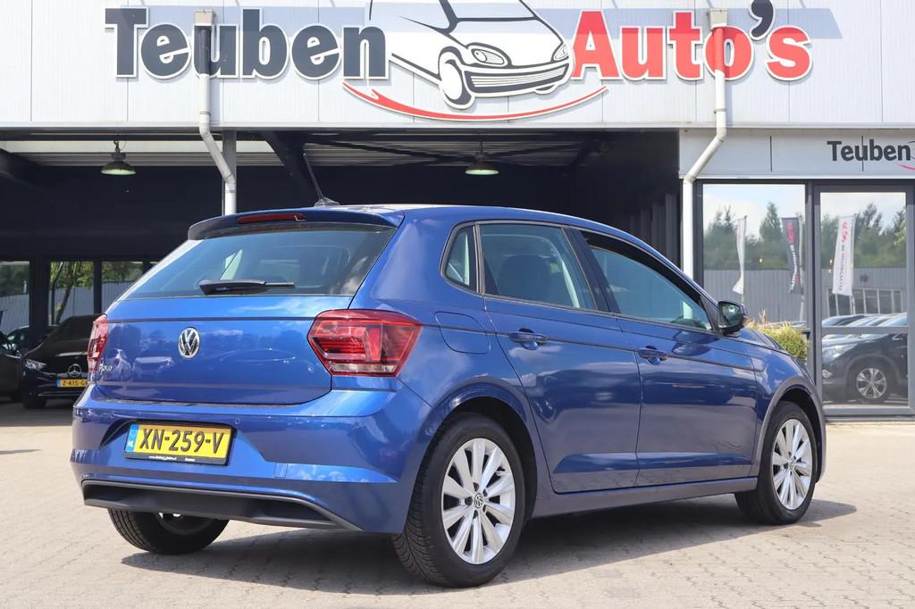 Volkswagen Polo 1.0 TSI Highline € 12.485,00, Stof, Origineel Nederlands, Bedrijf, Handgeschakeld