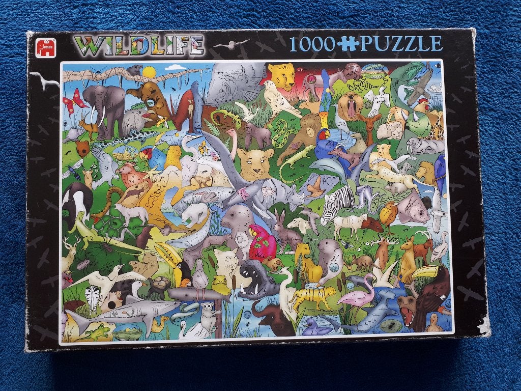 puzzel, Ophalen, 500 t/m 1500 stukjes, Zo goed als nieuw, Legpuzzel