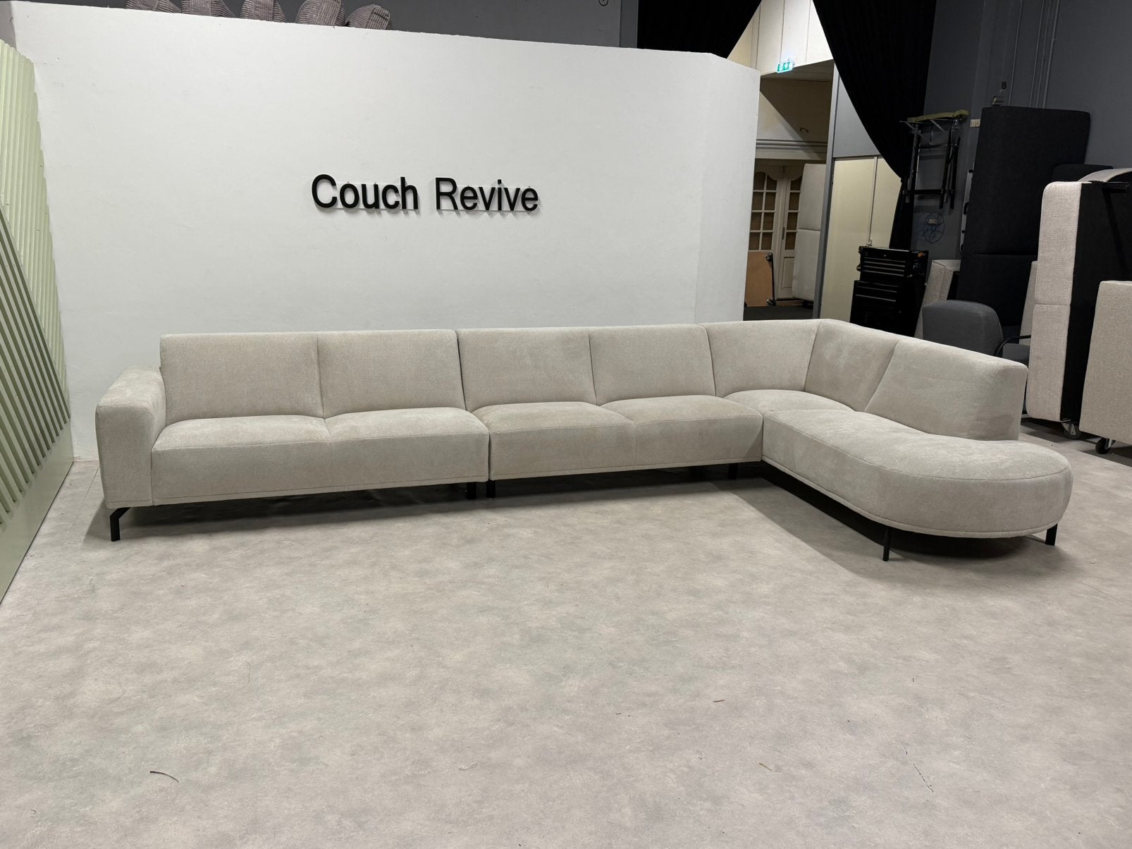NL Woont Beau Hoekbank 265-225 | Gereinigd Gratis levering, Huis en Inrichting, Banken | Bankstellen, Info@couchrevive.nl, -, Couch Revive