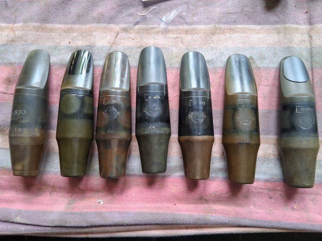 Sax mondstukken Selmer, Buffet, Link, Meyer, Vandoren,Larsen, Ophalen of Verzenden, Gebruikt, Saxofoon