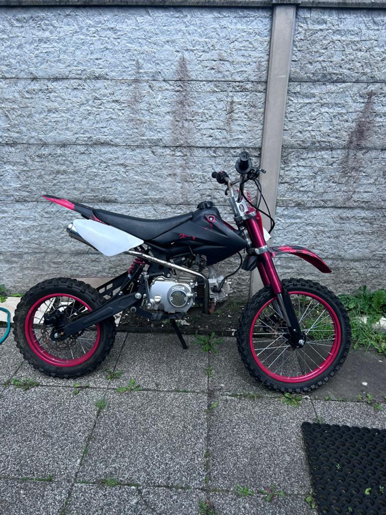 Crosser 4 takt 125cc dirtbike pitbike, Overige merken, Gebruikt, 4 versnellingen, 125 cc