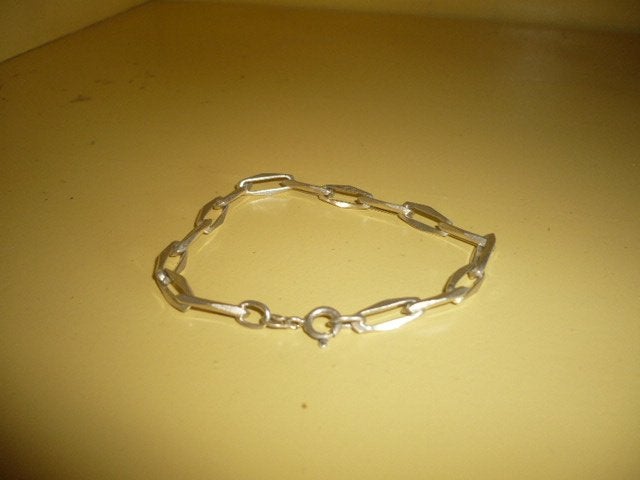 Mie18<> zilveren closed forever armband, Verzenden, Zilver