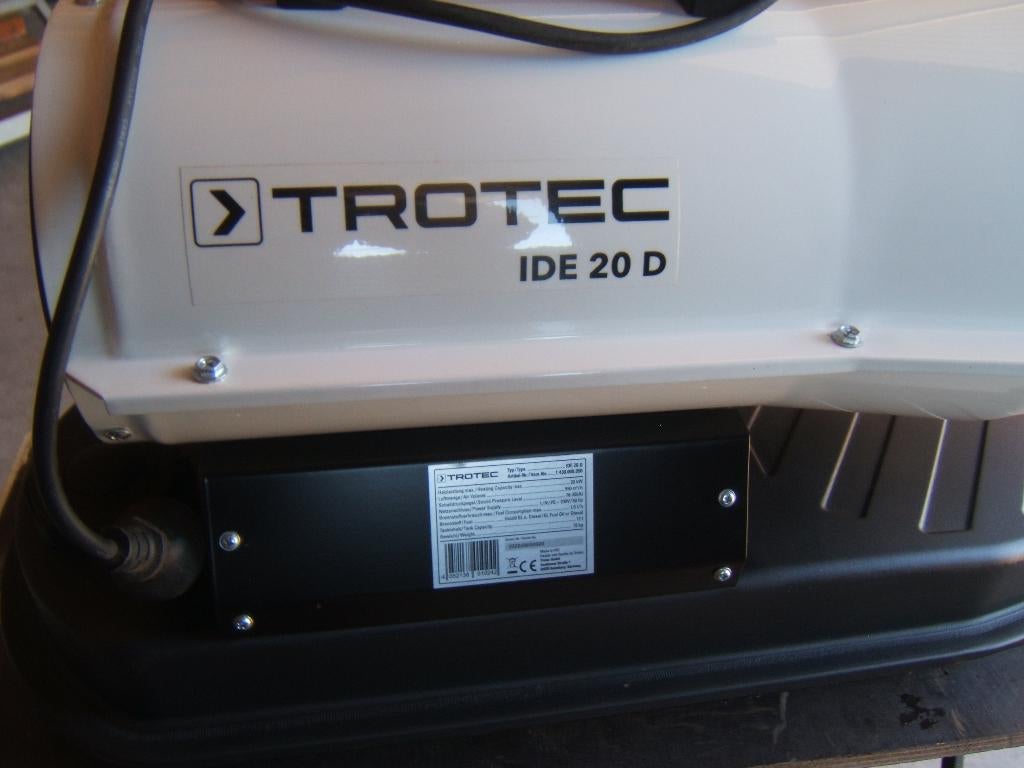 Trotec heteluchtkanon, Doe-het-zelf en Verbouw, Ophalen, 30 tot 80 cm, Overige typen, Minder dan 60 cm