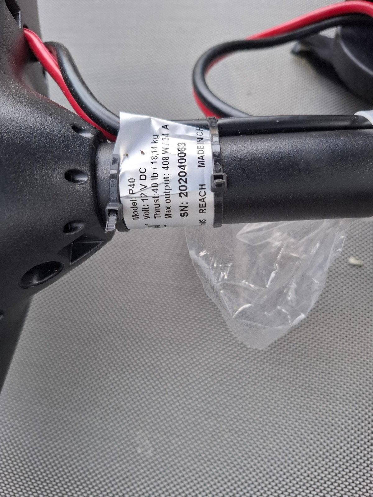 Amarew P40 Elektrische Buitenboordmotor - Zo goed als nieuw, Ophalen of Verzenden, Nieuw