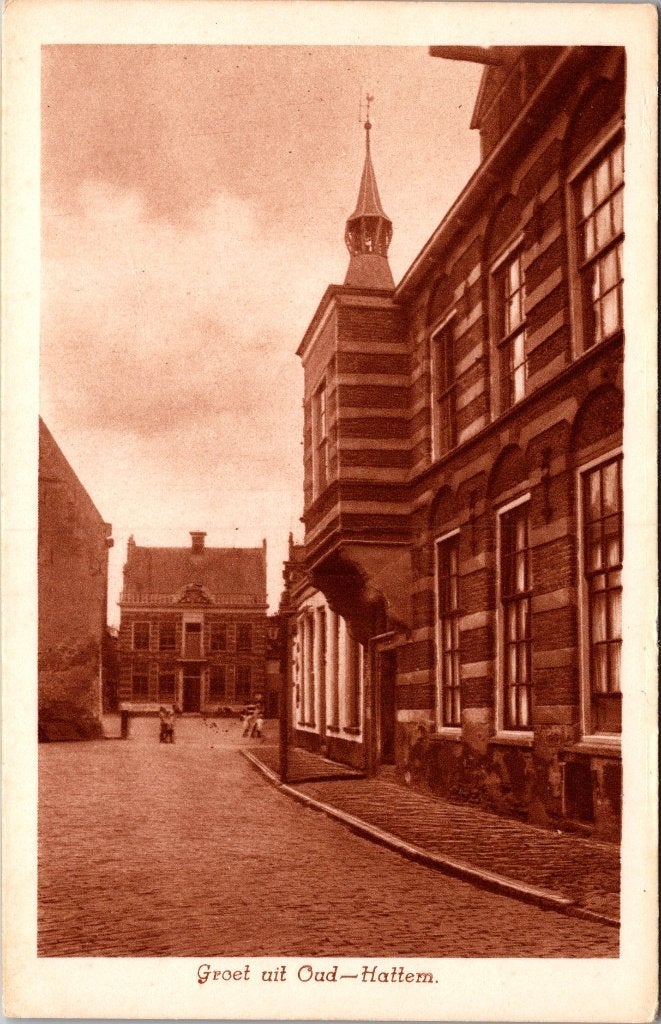 Hattem -  11 antieke ansichtkaarten, Verzenden, 1920 tot 1940, Gelopen, Gelderland