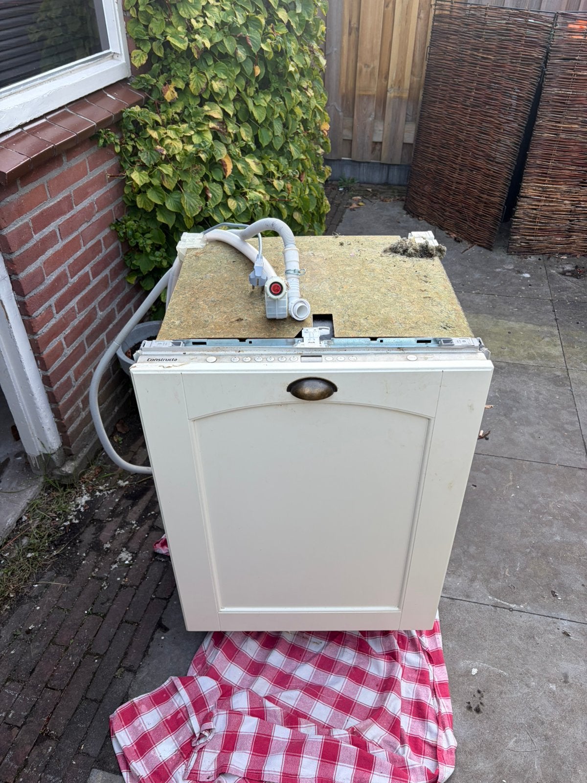 Constructa inbouw vaatwasser CG6B52V8, Ophalen, Gebruikt, Eco programma, Minder dan 10 liter