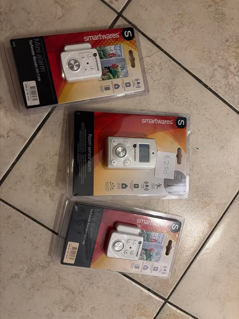 Smartwares Mini Alarm en Room Sensor Alarm - Per Stuk, Beweging, Detector, Sensor of Melder, Nieuw, Ophalen of Verzenden