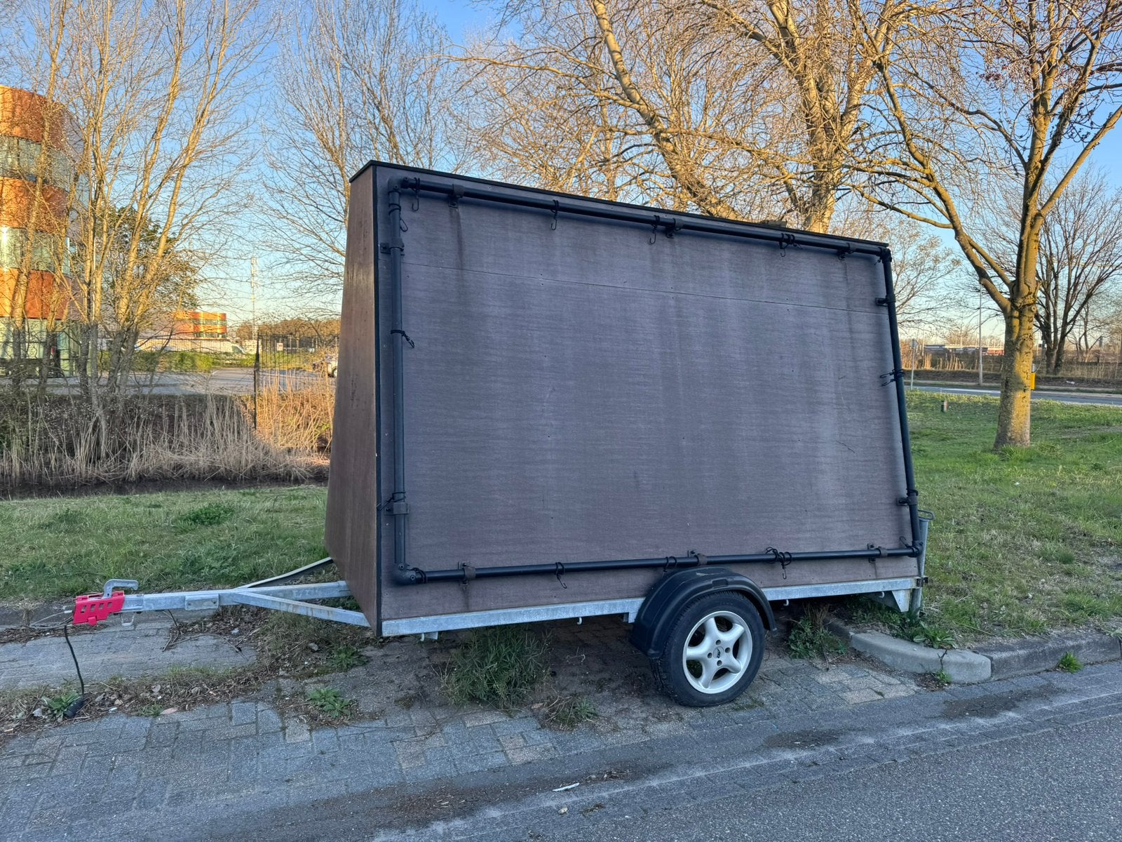 Reclame aanhanger, Auto diversen, Aanhangers en Bagagewagens, Ophalen, Zo goed als nieuw