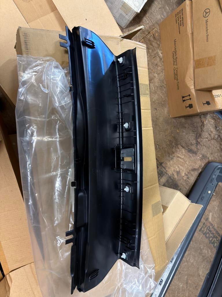 Mercedes c-klasse w204 ABS Achterklep Bekleding, Ophalen of Verzenden