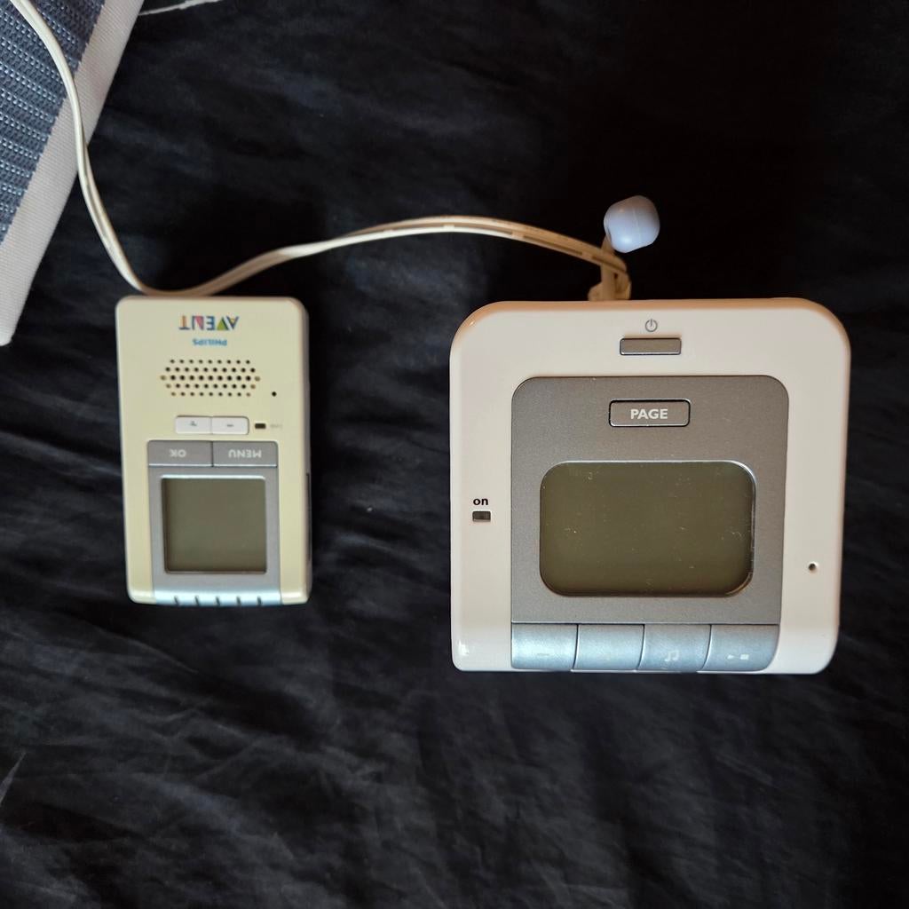 Philips Avent Babyfoon met Draagtas - Zo Goed als Nieuw, Ophalen of Verzenden, Zo goed als nieuw, 100 tot 250 meter, Digitaal