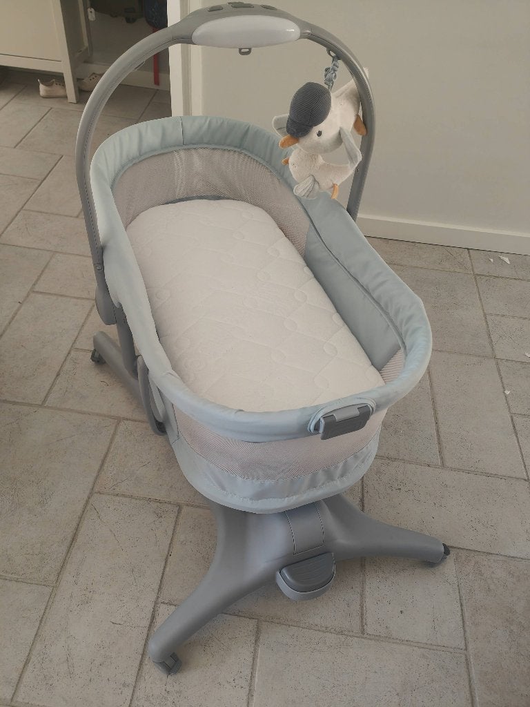 Chicco baby hug 4in1 air + bamboo matras IDEAAL STAAT!, Kinderen en Baby's, Babywiegjes en Ledikanten, Ophalen, Zo goed als nieuw