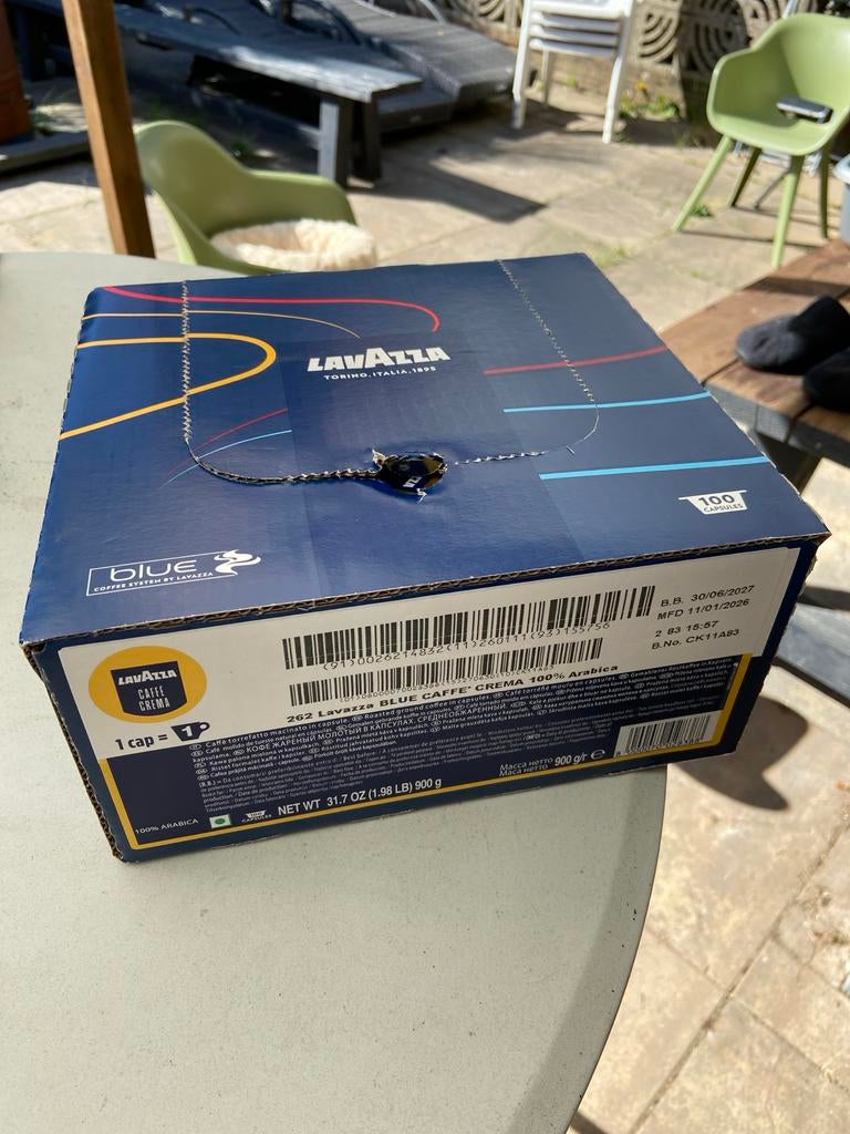 Lavazza Blue Caffe Crema 100% Arabica Koffiecapsules (100 st, Ophalen
