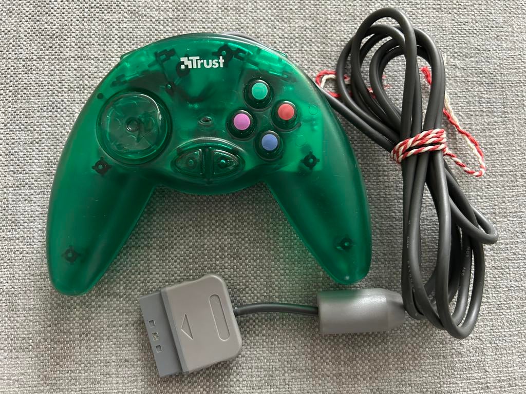 Trust Playstation 1 Controller/ PS1, Spelcomputers en Games, Ophalen of Verzenden, Zo goed als nieuw